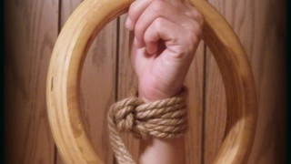 shibari wood ring